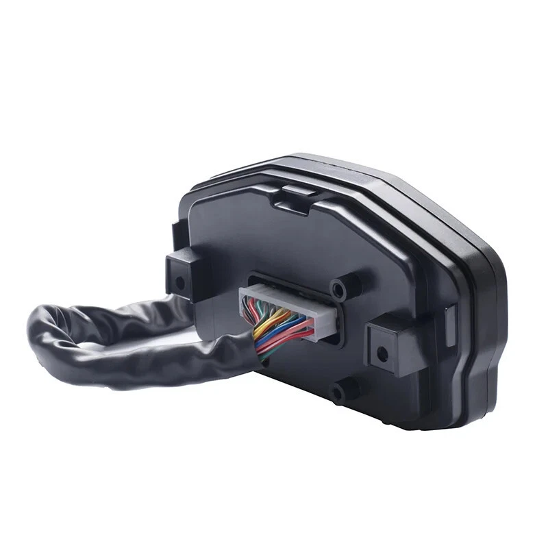 Motorcycle Universal LCD Display Tachometer Water Thermometer Display Dashboard - Image 4 of 4