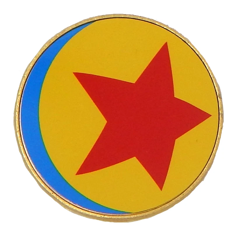 Toy Story Pixar Luxo Ball Yellow Blue Red Large Individual Disney Trade Pin New