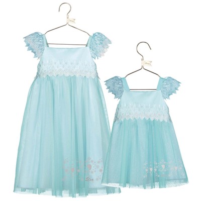 elsa smocked dress