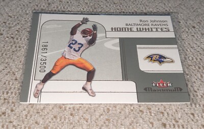 2022 RON JOHNSON FLEER MAXIMUM RC /3500 (RAVENS)