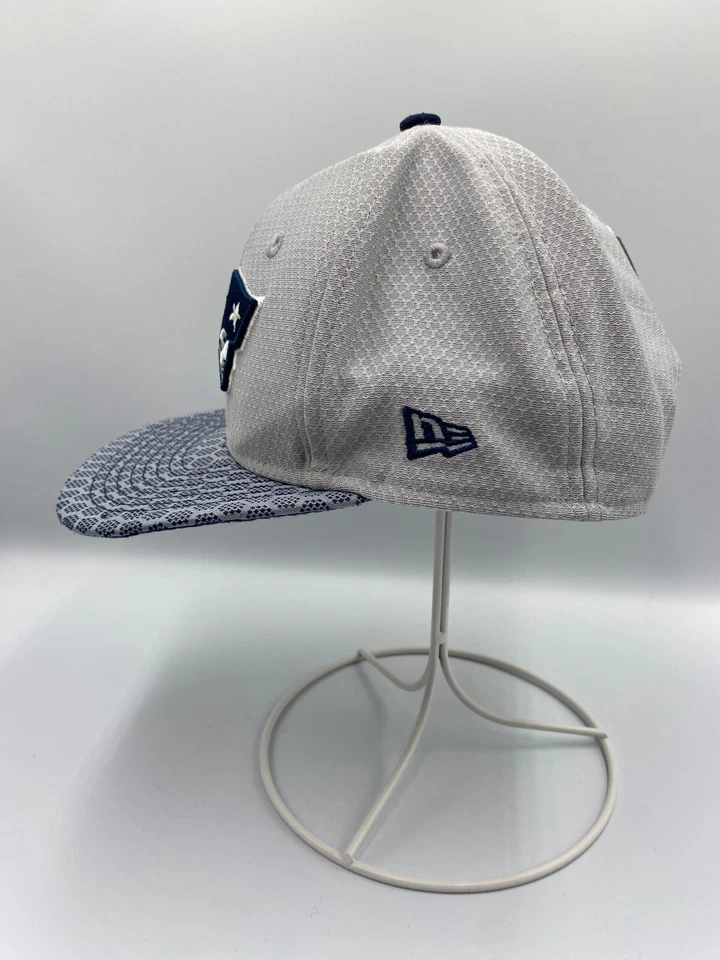 New Era 9Fifty NFL New England Patriots Jóvenes Niños Snapback Gorra Gorra Gris Foto 2 de 4