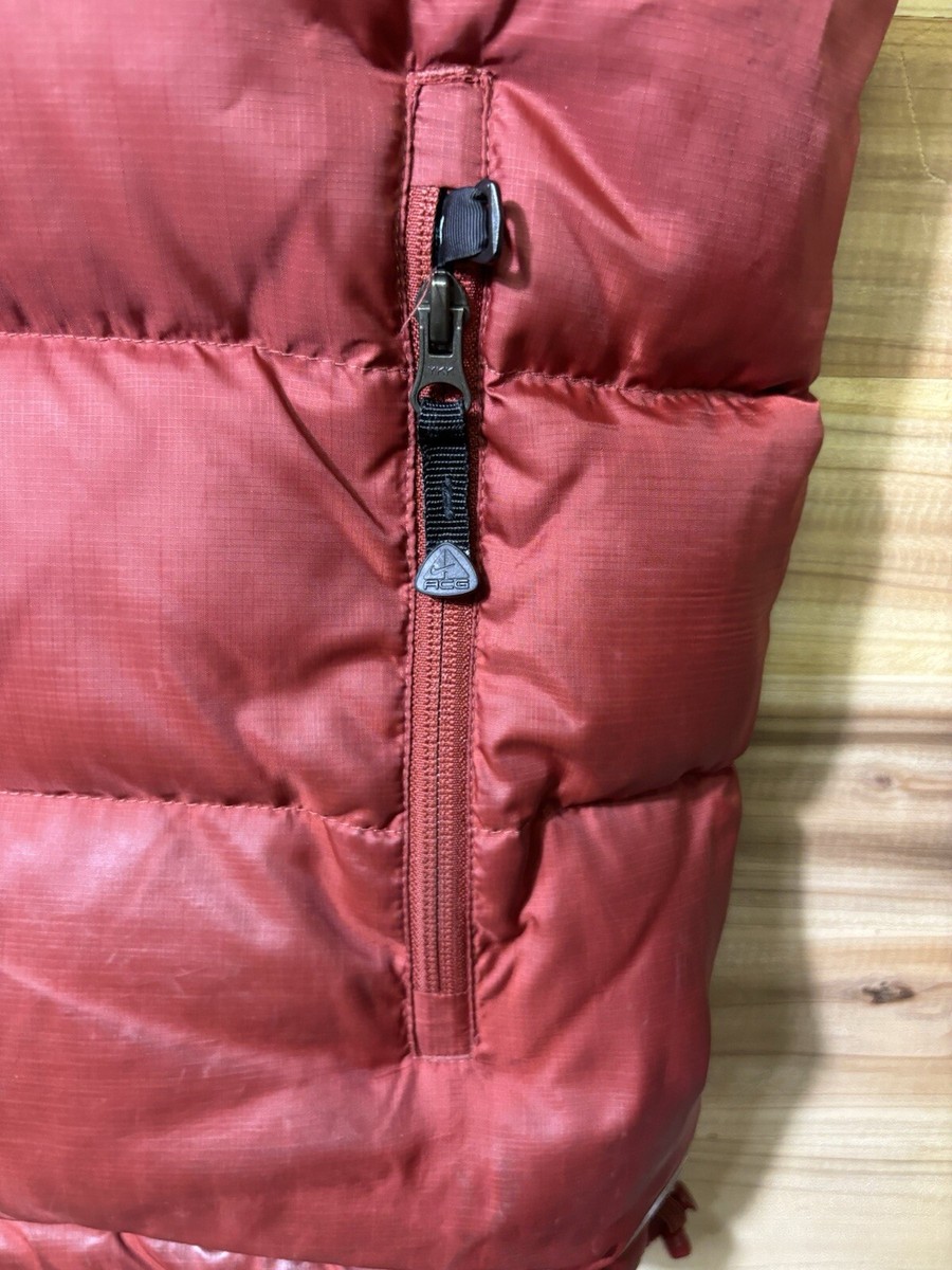 Vintage 90s Nike ACG Reversible Goose Down Puffer Vest
