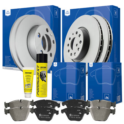 ATE Bremsensatz + Ceratec + Bremsenreiniger Citroen C3 II DS3 C4 VORN Ø266 HI
