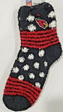 NFL Arizona Cardinals Fuzzy Soft Socks, New HOMEGATER 