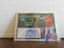 2019 Donruss JD Davis Bleachers Inc Auto BI-JD  NY Mets 