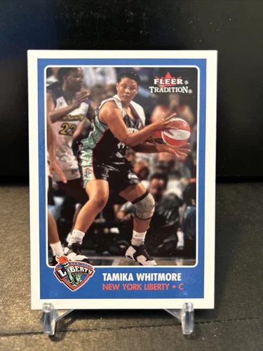 2001 Fleer Tradition WNBA Tamika Whitmore New York Liberty #42