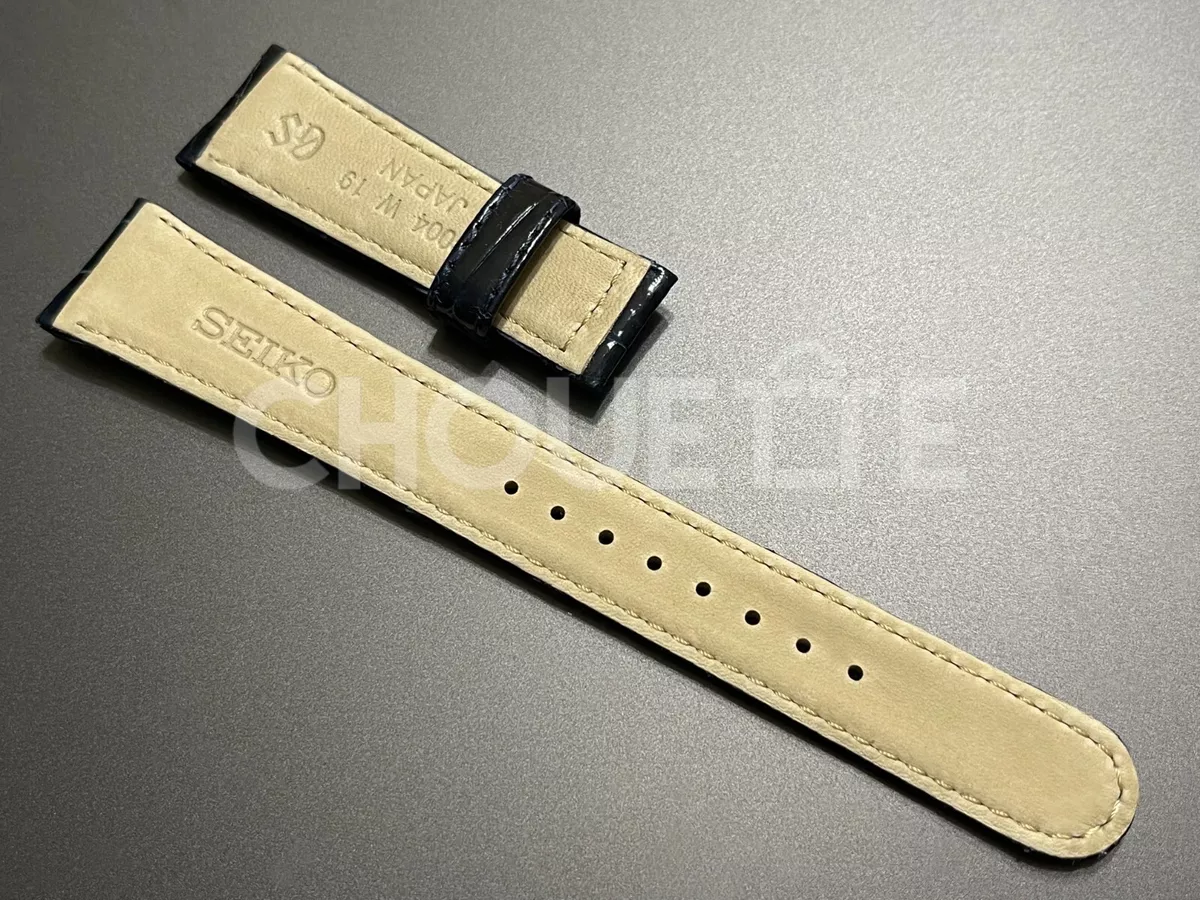 Grand seiko shop oem croc strap