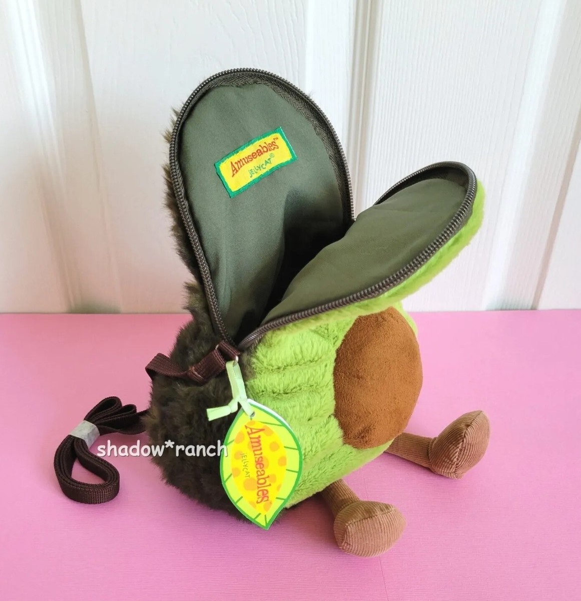 Jellycat AMUSEABLE AVOCADO BAG - Authentic - Brand New with
