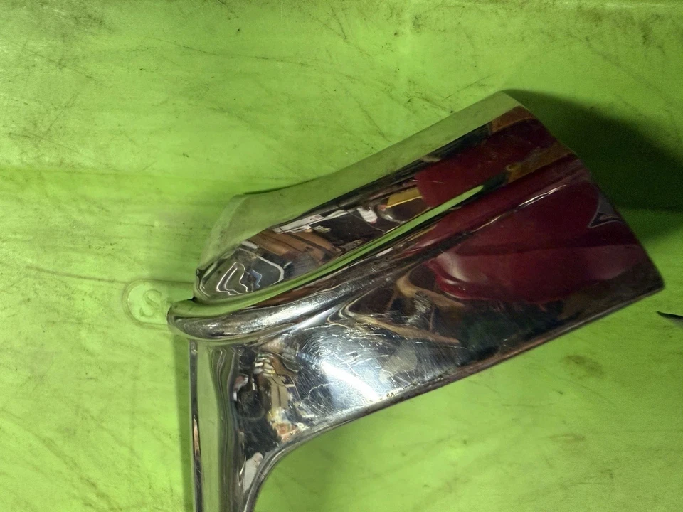 Ford Fairlane Crown Victoria 1955 1956 exterior un pilar moldura de acero inoxidable diestro derecho pr Foto 3 de 4