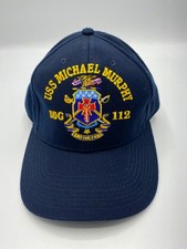 The Corps USS Michael Murphy DDG 112 Logo Blue Baseball Cap Hat One Size