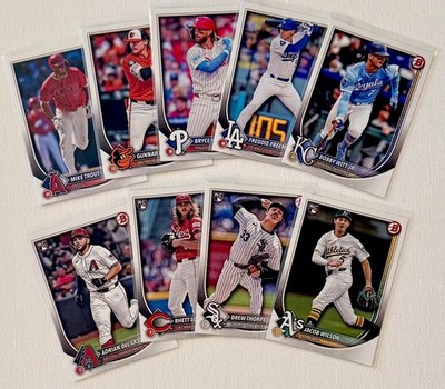 2025 BOWMAN #1-100 COMPLETE your SET Ohtani You Choose PICK 4+ Cards Get 30% OFF