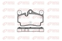 Remsa Bremsbelagsatz Scheibenbremse 0996.00 FüR 7L6 7L7 Touareg 7LA Porsche VW
