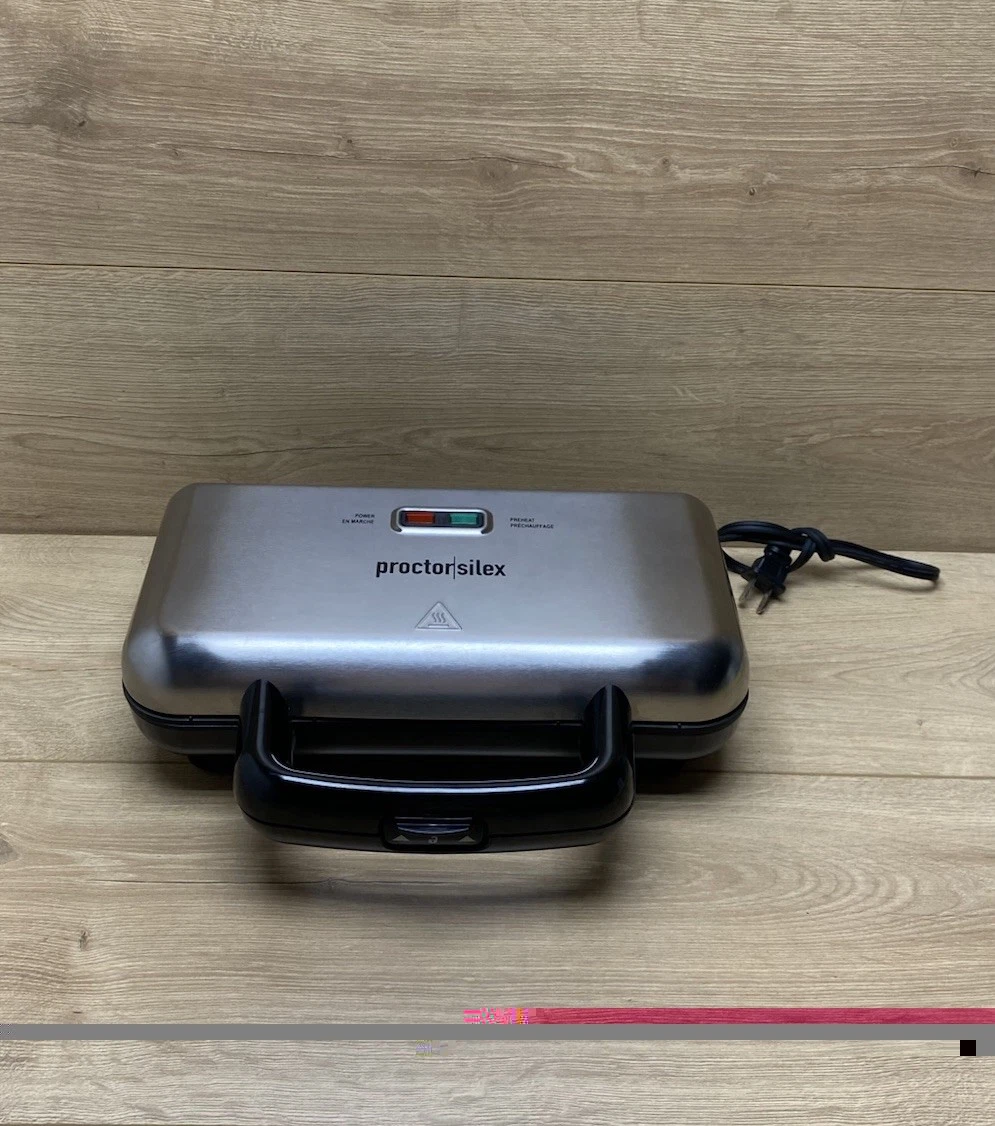 Proctor Silex 25415PS Panini Press Sandwich Maker 700W Tested Clean
Opens in a new window or tab