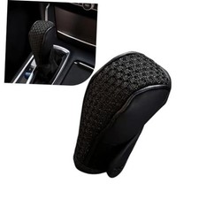 Car Gear Shift Cover Leather Gear Shift Knob Cover Anti-slip Shifting Knob