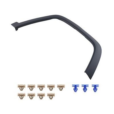 Fender Flare Front Right for Jeep Compass 2017-2022 5UP10RXFAB Black ABS