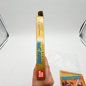 NES DRAGON SPIRIT BOX ONLY Foam Manual   Bag. No Game BANDAI 