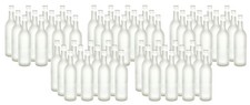 750 ml Frosted Glass Bordeaux Bottles, 5 Cases of 12 Bottles 60 Bottles