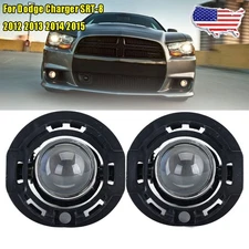 Front Bumper Fog Light Driving Lamps For Dodge Charger SRT-8 2012 2013 2014 2015