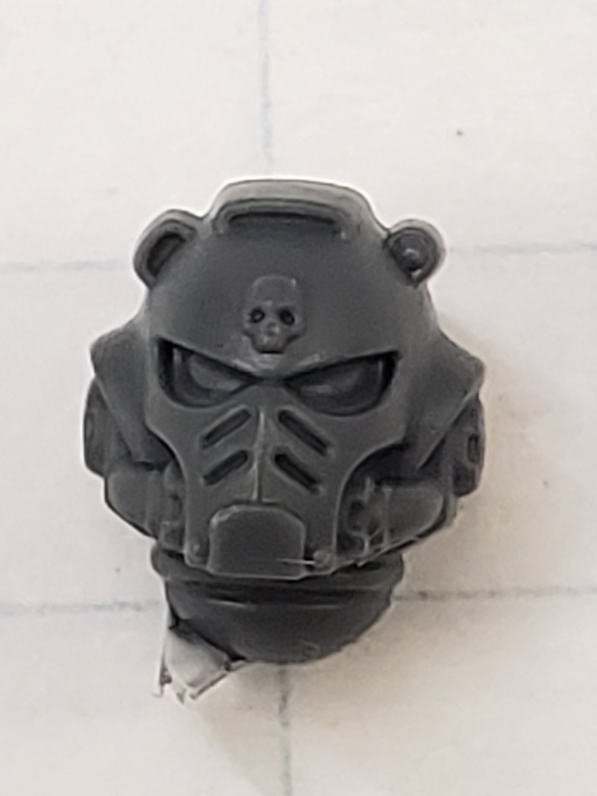 40k Imperial Fists Bits Primaris Marine Upgrade Skull Helmet Head #07