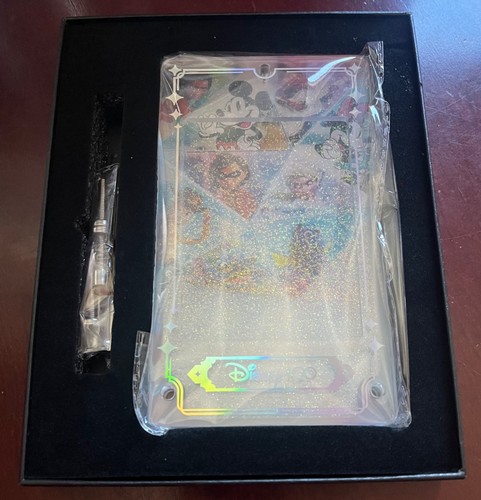 Card Fun Disney 100 Carnival Series Glitter Snow Globe Card Holder FREE SHIPPING