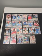 1989 FLEER Philadelphia Phillies Baseball Card Set, (Lot of 23) 1 Card Missing.