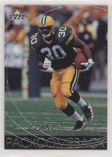 1998 Upper Deck Green Bay Packers II ShopKo Pack Comeback William Henderson 0r5
