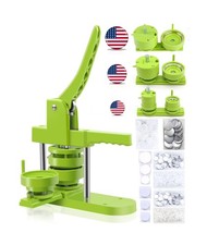 Button Maker Machine Multiple Sizes, Pin Maker Machine 1.25 2.25 3 inch, Inte...