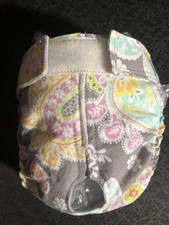 Female Dog Puppy Pet Diaper Washable Pant Sanitary Underwear GRAY PAISLEY XXS