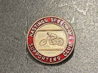 Hastings Speedway Supporters Badge