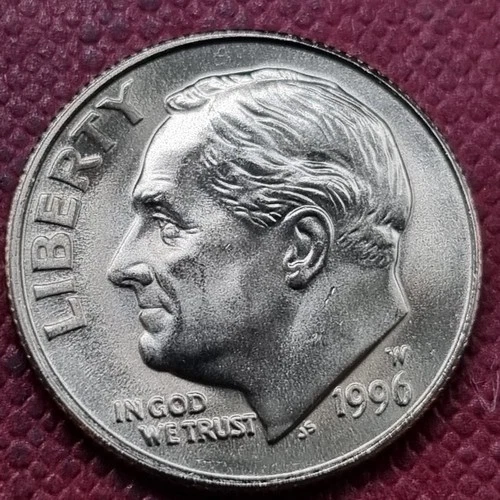 1996 W Roosevelt Dime 10c WEST POINT Issue BU UNC Brilliant Uncirculated  #94895