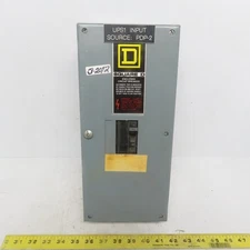 Square D QO2100BN Circuit Breaker Enclosure 100A 120/240V Single Phase 3W