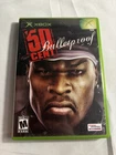 50 Cent Bulletproof Microsoft Xbox Complete CIB w/ Manual