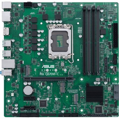 ASUS Pro Q670M-C-CSM LGA 1700 mATX Commercial Motherboard Factory Warranty 01/28