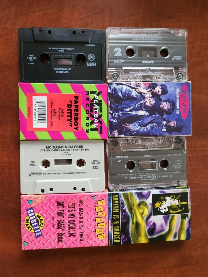 R&B/Dance cassette singles Xscape/Paperboy/Snap!/MC Nas-D - Image 2 of 2