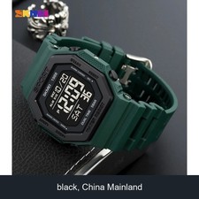 SKMEI 1988 Mens Digital Sport Watch LED Display Military Style Wristwatch