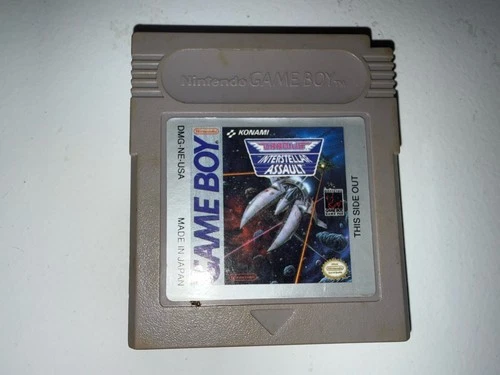 USED AUTHENTIC USA GAME ONLY -) GRADIUS INTERSTELLAR ASSAULT (- GAME BOY