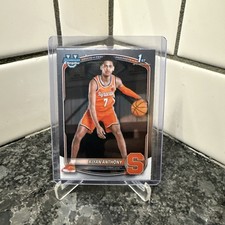 Kiyan Anthony 2025-26 Bowman Chrome 1st Bowman #BCP-4 Syracuse