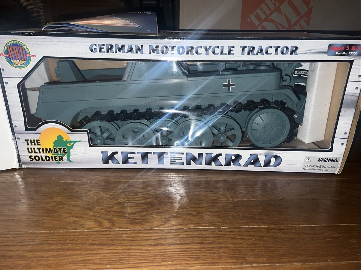THE ULTIMATE SOLDIER 21ST CENTURY GERMAN KETTENKRAD MOTORCYCLE