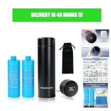 Insulin Cooler Travel Case Digital Display TSA Approved Diabetic Medication Bag