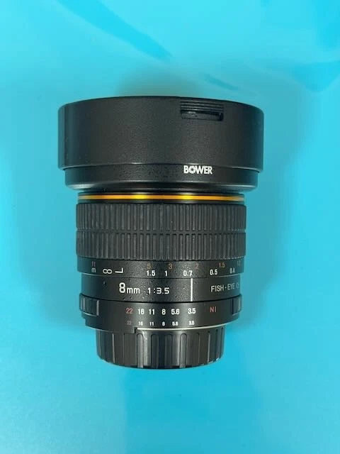 Bower 8mm F3.5 Fish-Eye Lens For SLR/Digital Nikon SLY 358N APC - Image 4 of 4