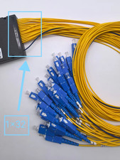 1 32 PLC Cassette Splitter Fiber Optic Splitter SC/APC SC/UPC for FTTH Splitter