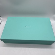 TIFFANY  Co. Empty Blue Gift Boxes Approx 13x3x7.5