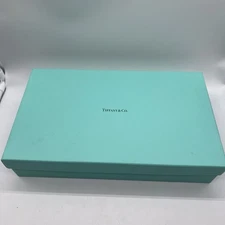 TIFFANY & Co. Empty Blue Gift Boxes Approx 13x3x7.5