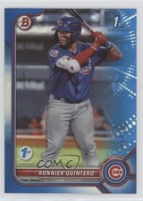 2022 Bowman 1st Edition Blue Foil 60/150 Ronnier Quintero #BPPF-124 0gv8