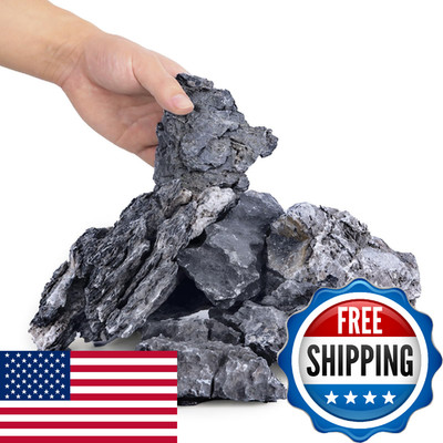 Hygger CO2 6.6LB Seiryu Rock Stone for Aquascaping,4-6 inch Natural Aquarium Lan