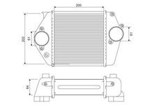 VALEO LADELUFTKÜHLER TURBOKÜHLER passend für MAZDA 6 MPV | 818380