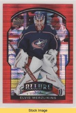 2020-21 Upper Deck Allure Red Rainbow Elvis Merzlikins #16 READ kr0