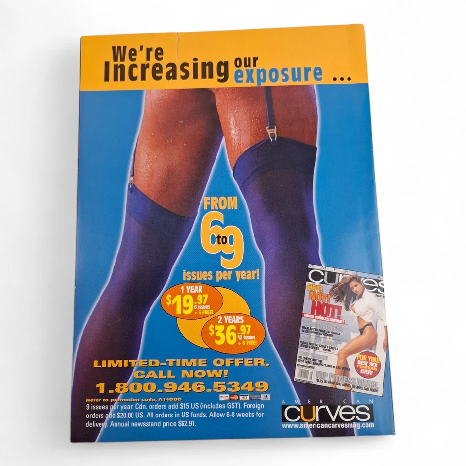 AMERICAN CURVES Magazine March April 2005 Christina Linehan. - Image 2 of 4