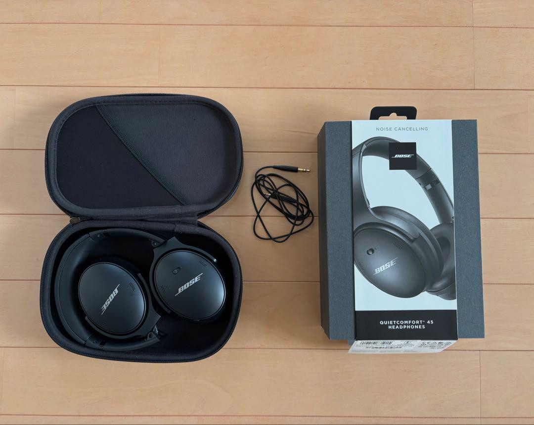 Bose Quietcomfort 45 Wireless Headphones Black | eBay Bose Quietcomfort 45 Wireless Headphones Black | eBay
