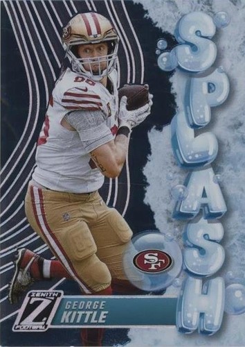 2024 Panini Mosaic - Yellow Reactive #194 George Kittle San